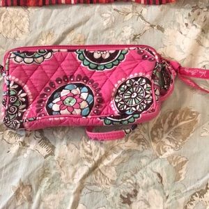 Vera Bradley Pink wallet/wristlet pre owned